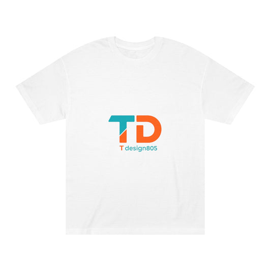 Unisex Classic Tee - Modern TD Design for Casual Comfort